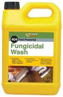 A bottle of fungicidal wash