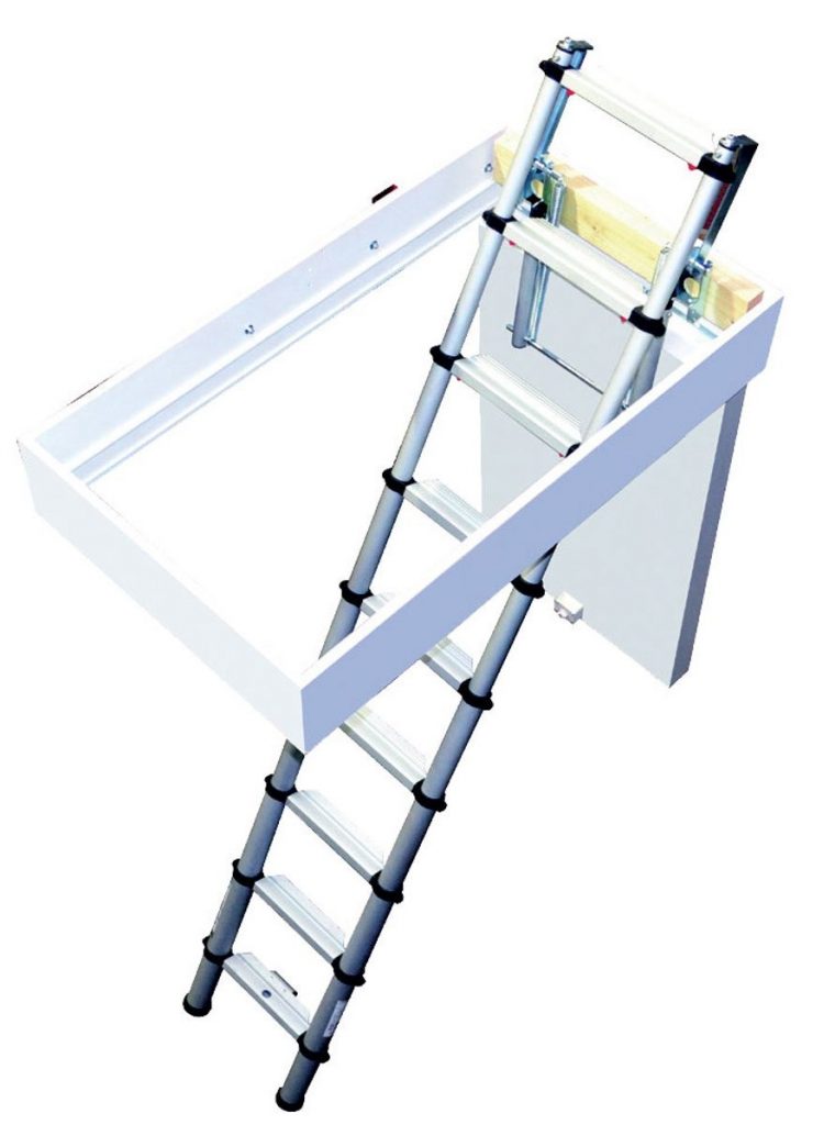 How to install a Youngman Telescopic loft ladder Roofing Superstore