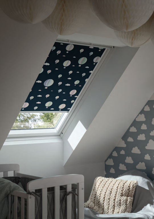 VELUX childrens balloon blinds