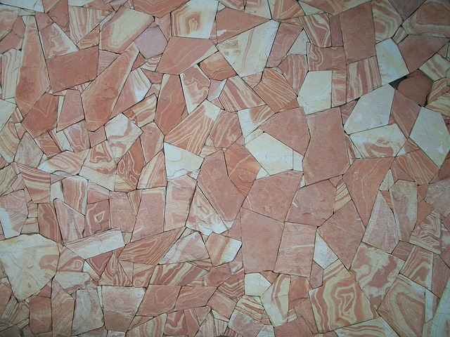 Flagstone mosaic