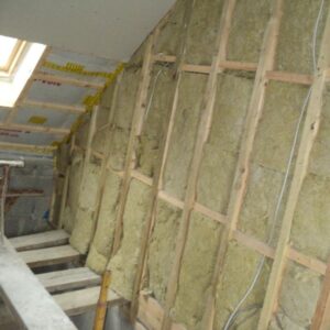 Rockwool insulation slabs