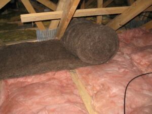 Sheep wool insulation