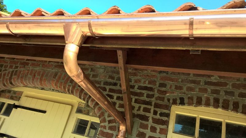 Lindab Copper Half Round Gutter