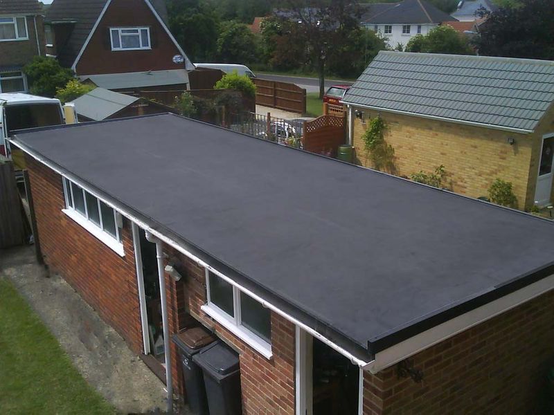 flat roof
