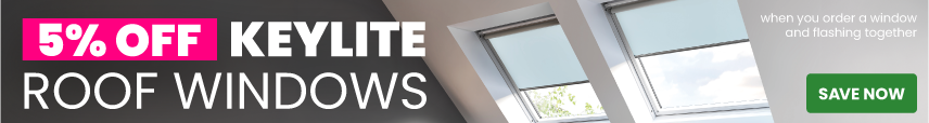 5% off Keylite roof windows