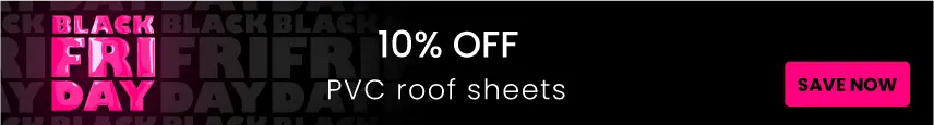 10% off PVC roof sheets