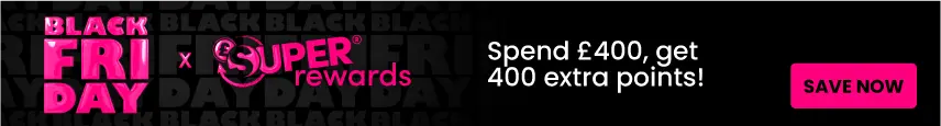 400 extra points on all orders over £400 