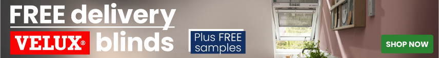 Free delivery on VELUX blinds