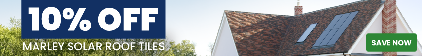 10% off Marley solar tiles