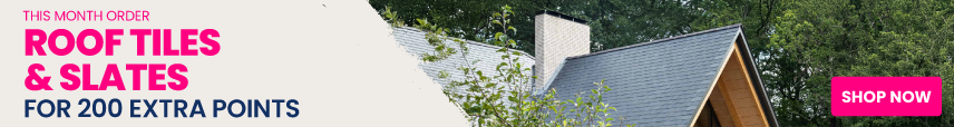 200 extra points on roof tiles & slates