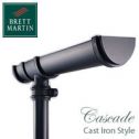 Cascade Black 115mm Deepstyle Gutter & Downpipe