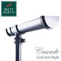 Cascade Porcelain White 115mm Deepstyle Gutter & Downpipes