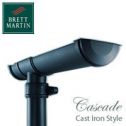 Cascade Olive Green 160mm High Capacity Gutter & Downpipe