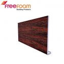 Freefoam Mahogany Woodgrain Plain Fascia Boards