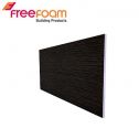 Freefoam Soffit 10mm Black Ash Woodgrain General Purpose Boards