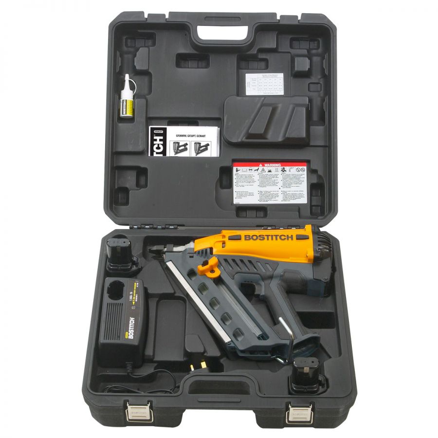 Stanley Bostitch Cordless Gas Papertape Nailer / Nail Gun GF33PTU