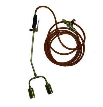 Twin Head Gas Torch Kit - Exact (Complete with Hose & Regulator ...