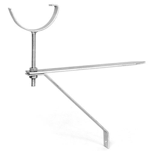 Cast Iron Gutter Rise & Fall Drive Bracket 4.5'' Half Round with