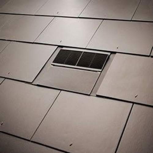 Klober UniLine Slate Vent (600mm x 300mm) Slate Grey Roofing