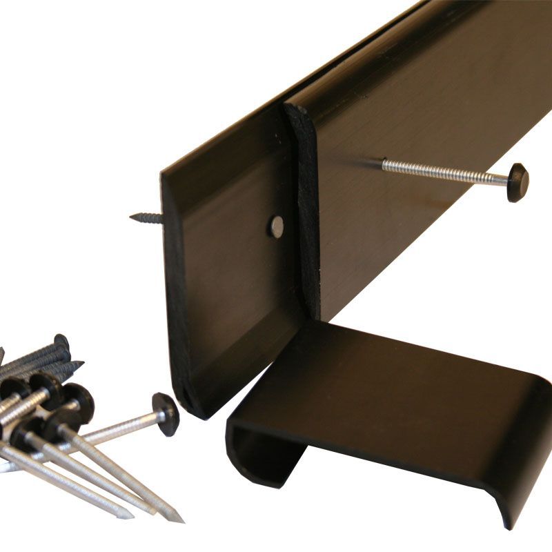 uPVC Gutter Drip Trim for EPDM Roof Systems 2.5m Length Roofing