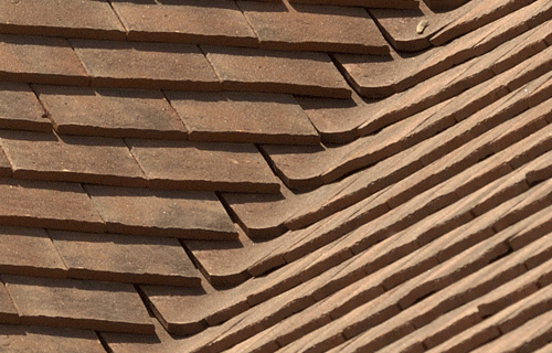 Redland Concrete Plain Tile Curved Valley Tile | Roofing Superstore®