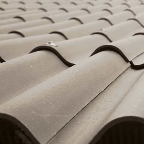 Fibre Cement Profile Roof Sheet (Natural Grey) - 1220mm (4ft) | Roofing