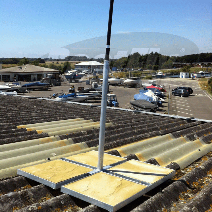 Free Standing Mount Only for Hawk Kite Bird Scarer Kit Roofing