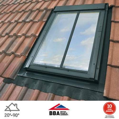 VELUX GGL CK04 SD5J2 Conservation Window for 90mm Tiles 55cm x 98cm