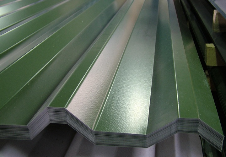 Cladco 34/1000 Box Profile PVC Plastisol Coated 0.7mm Metal Roof Sheet