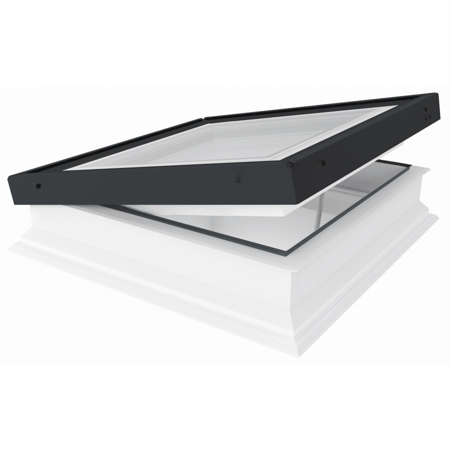 Fakro Manual Opening Nondomed Triple Glazed Flat Roof Window 1000mm