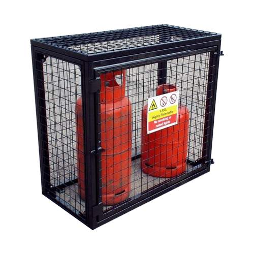 Gas Bottle / Cylinder Storage Cage - H900mm x W1000mm x D500mm ...