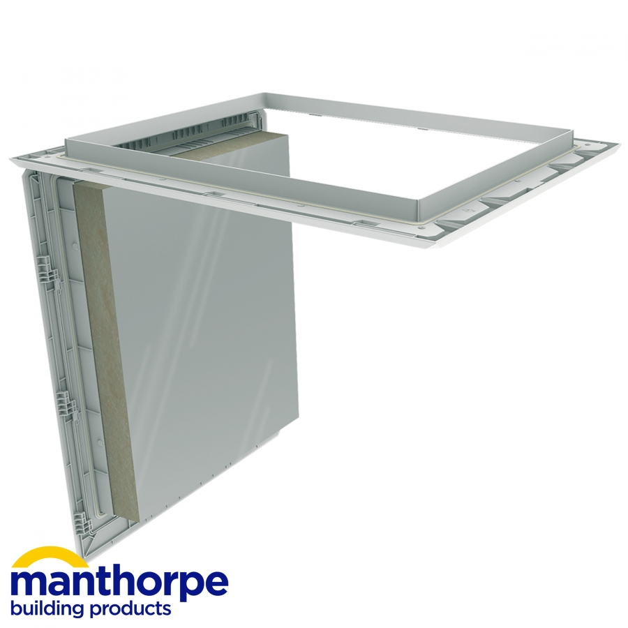 Matho Rp 2 Manthorpe GL250-015 PU Insulated Drop Down Loft Door - 562mm x 726mm ...