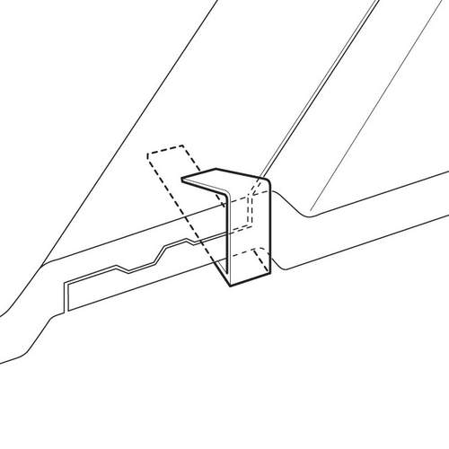 Hambleside Danelaw DVC Stainless Steel Valley Clips Pack of 100