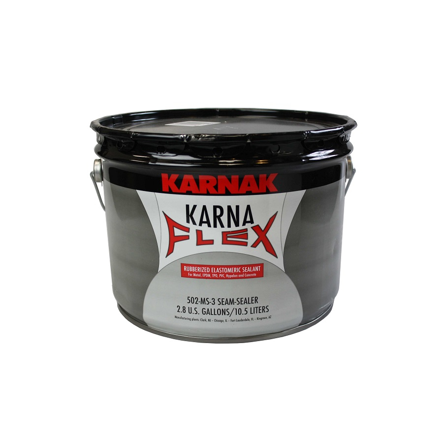Karnak KarnaFlex Black Elastomeric Sealant For EPDM 10.5 litres