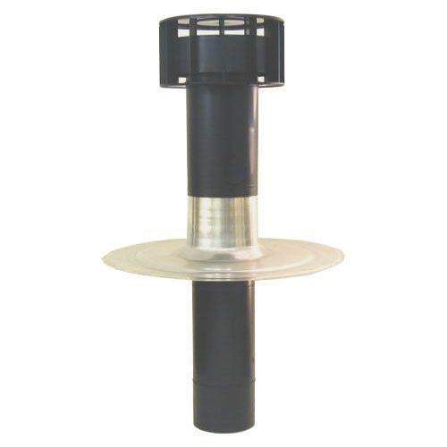 Ubbink OFT4 Flat Roof Vent Terminal (Twin Wall) - 110mm ...