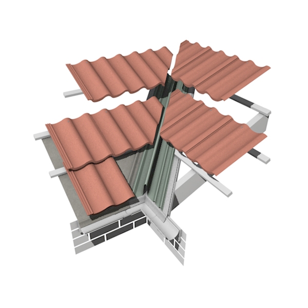 Marley Eternit High Profile GRP Dry Valley Trough 3m Length Roofing Superstore®