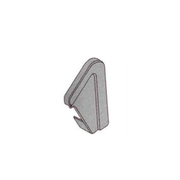 Marley Modern Mono Ridge End Cap Right Hand Grey Roofing Superstore®