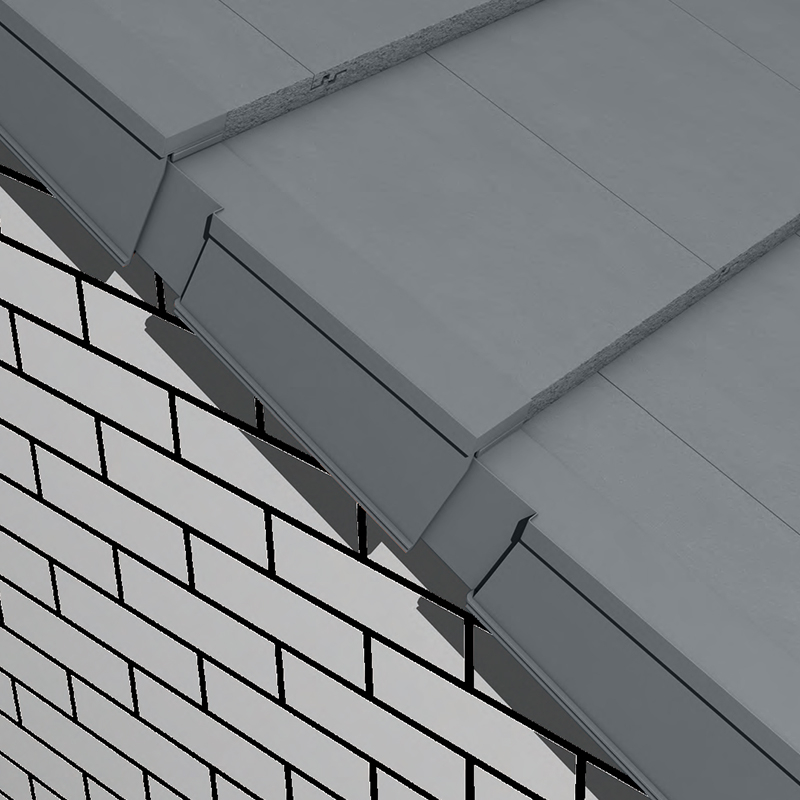 Marley Eternit Universal Dry Verge Unit in Grey - Left Hand | Roofing ...