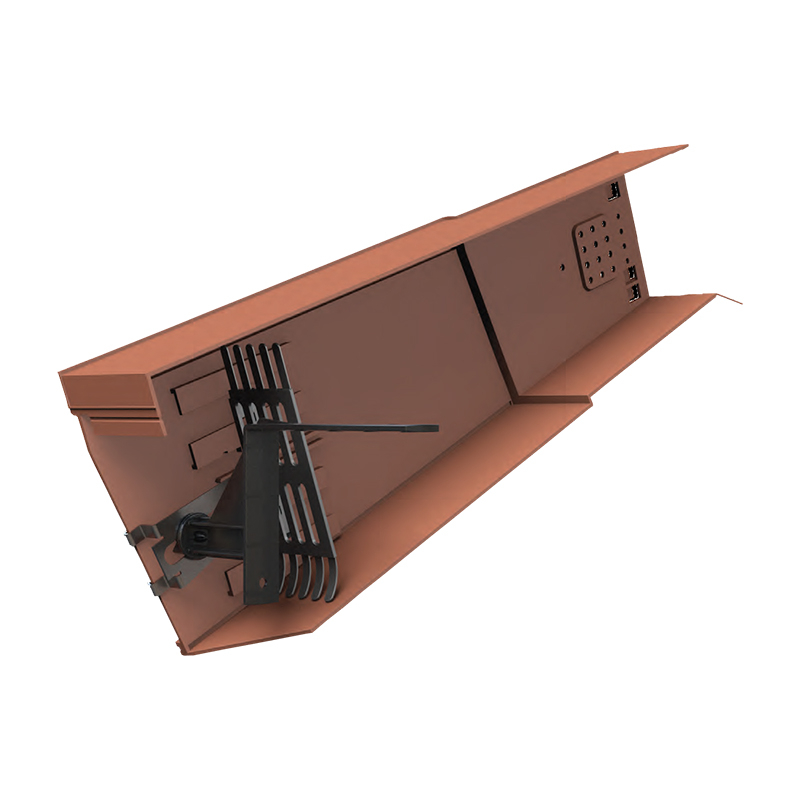 Marley Eternit Universal Dry Verge Unit in Terracotta Right Hand