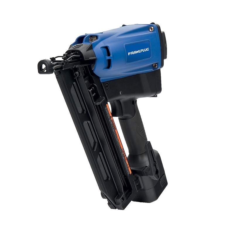 Rawlplug A2064 Gas Powered Second Fix Angled Brad Nailer Roofing