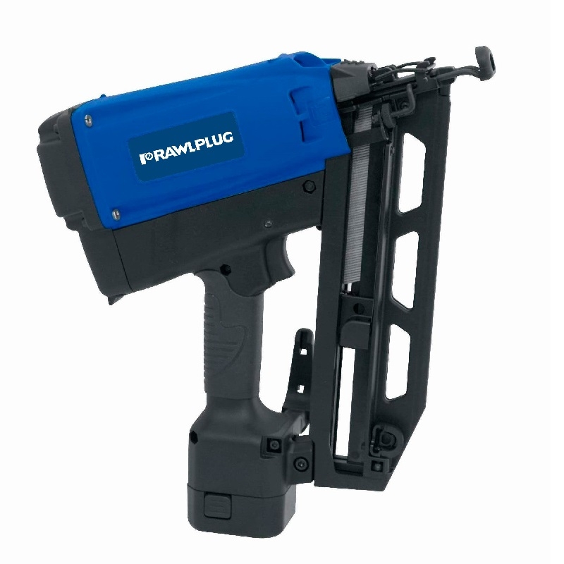 Rawlplug A2064 Gas Powered Second Fix Angled Brad Nailer Roofing