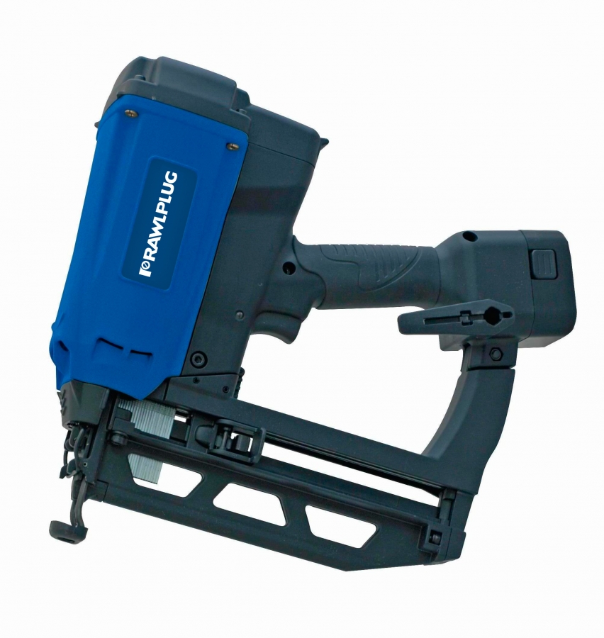 Rawlplug B1664 Gas Powered Second Fix Straight Brad Nailer Roofing