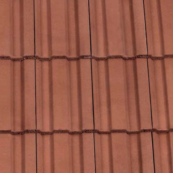 Redland 49 Concrete Profiled Roof Tile in Terracotta Pallet of 336 Roofing Superstore®
