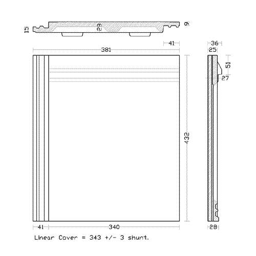 Redland Stonewold II MK2 Slate Smooth in Slate Grey Pallet of 132