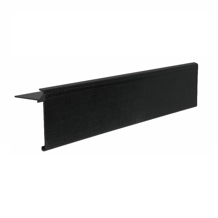 Ryno A3 GRP Roof Edge Trim 100mm x 65mm x 3000mm Black Roofing Superstore®
