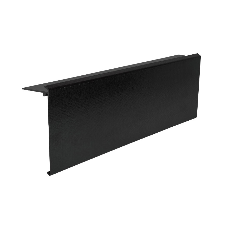 Ryno F6 GRP Roof Edge Trim 150mm x 60mm x 3000mm Black Roofing Superstore