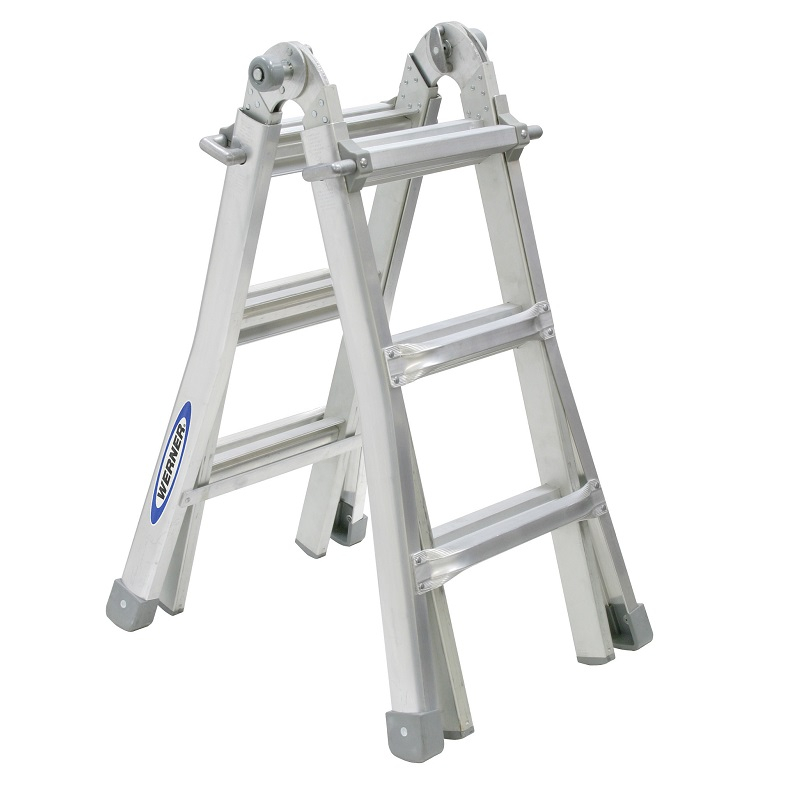 Werner 4x3 Telescopic Combination Ladder MT12 EN131 Roofing