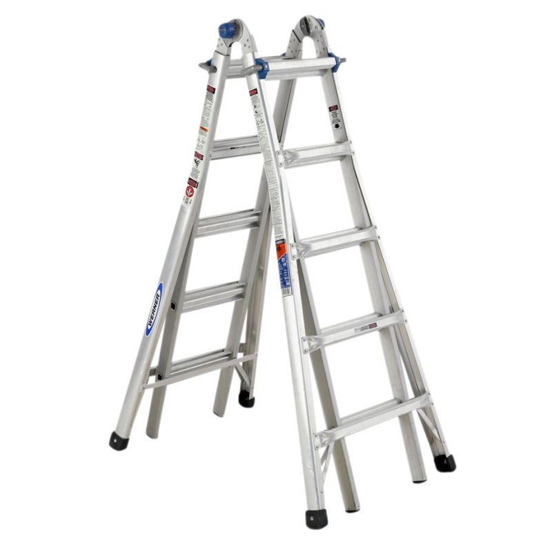 Werner 4x5 Telescopic Combination Ladder MT22 ANSI Type 1A Roofing