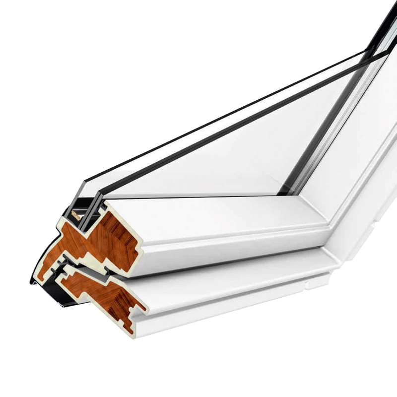 VELUX GGU FK06 0070 White Centre Pivot Window Laminated 66cm x 118cm