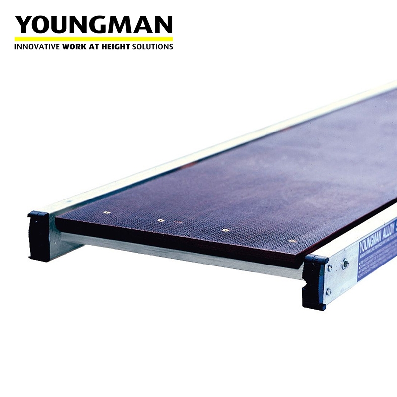 Youngman Light Weight Staging Board SlipResistant Deck 450mm x 4.8m Roofing Superstore